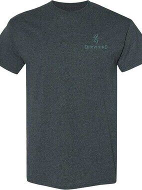 Men's Browning Graphic T-Shirt Short-Sleeve Shirts for Hunting and Outdoors L